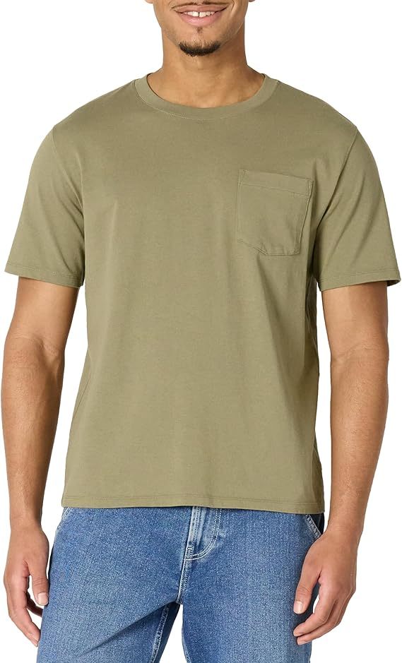 Fashion Solid Color Pocket Short Sleeve T-Shirt