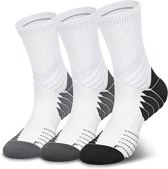 Marathon running socks for men, fitness and thick towel bottom sports socks