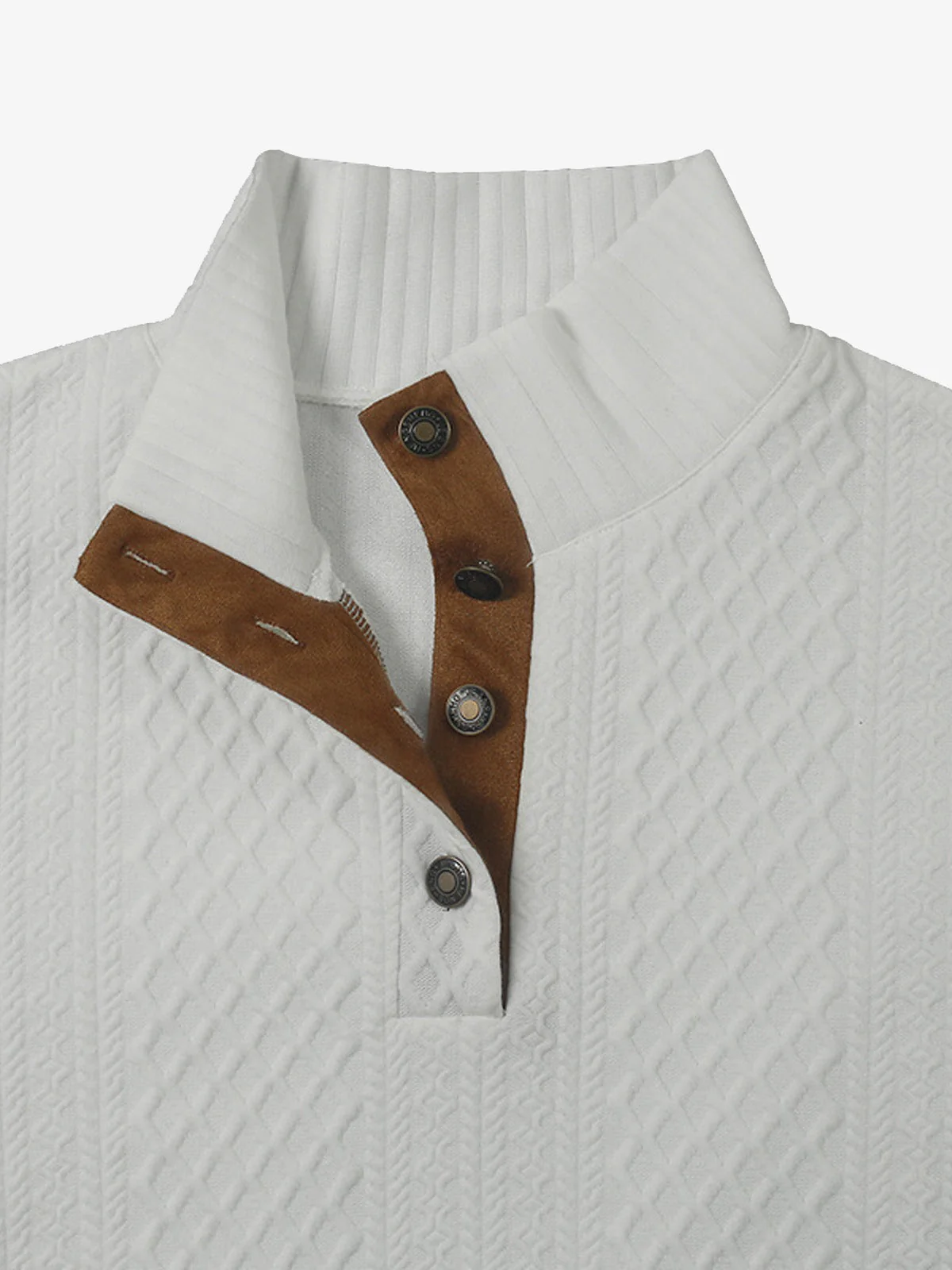 Men's Long Sleeve Cashmere Sweatshirt