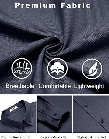 Gentleman's Casual Cotton Basic Shirt