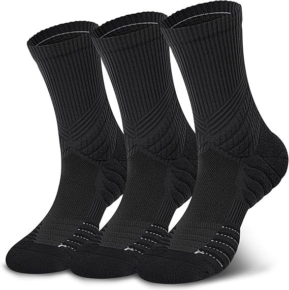 Marathon running socks for men, fitness and thick towel bottom sports socks