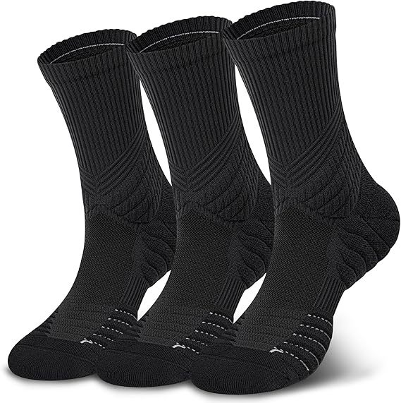 Marathon running socks for men, fitness and thick towel bottom sports socks