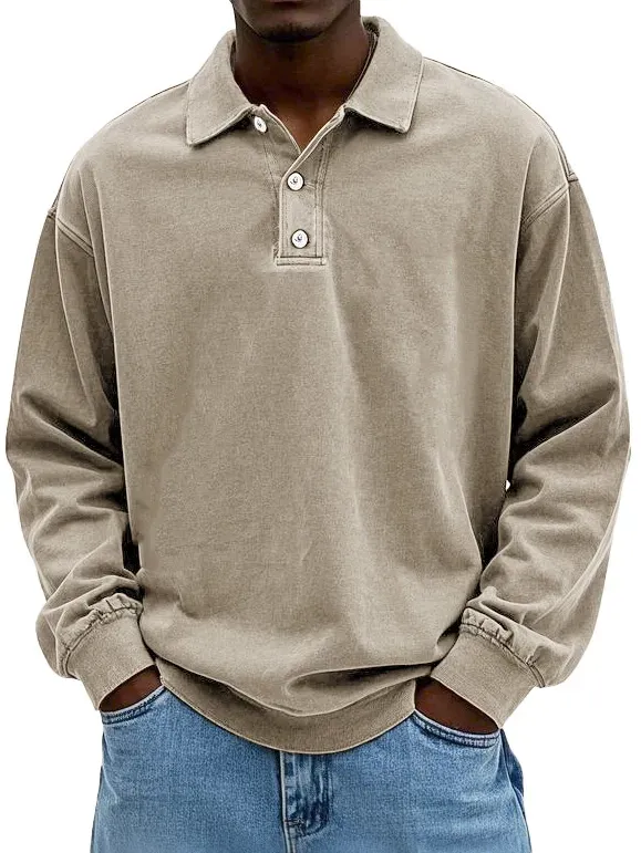 Men Can’t Get Enough of This Cozy Polo Shirt