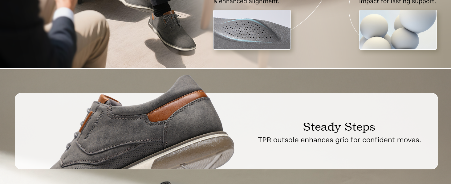 Bruno Marc Men's Casual Dress Oxfords Shoes Business Formal Derby Sneakers