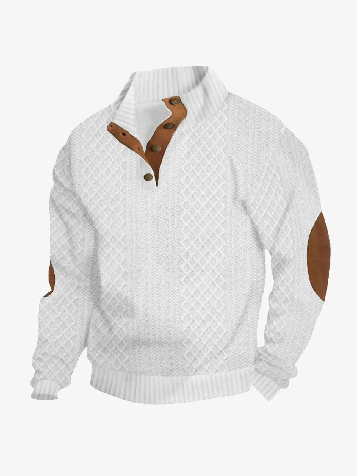 Men's Long Sleeve Cashmere Sweatshirt