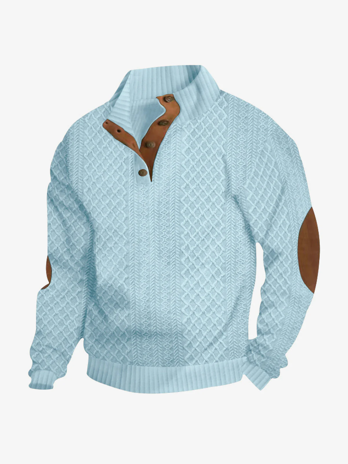Men's Long Sleeve Cashmere Sweatshirt