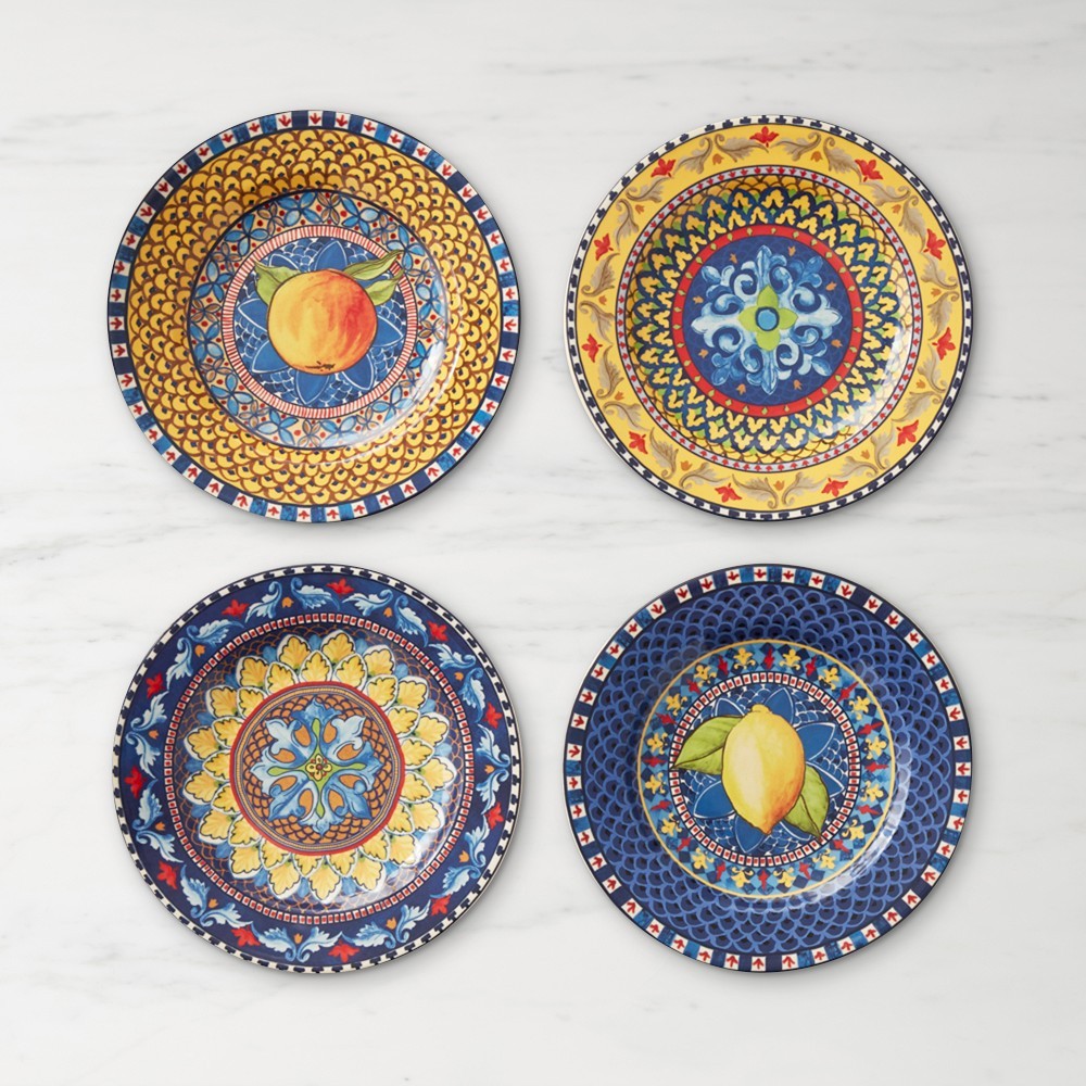 Sicily Ceramic Salad Plates
