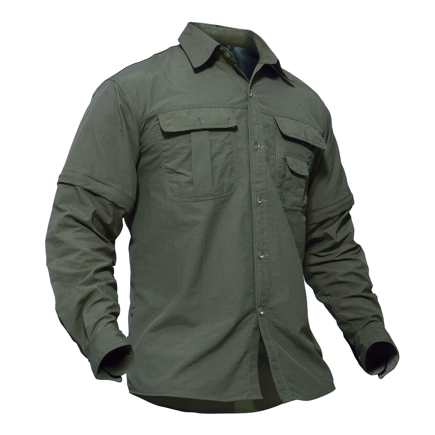 Men's Long Sleeve Ripstop Work Shirts