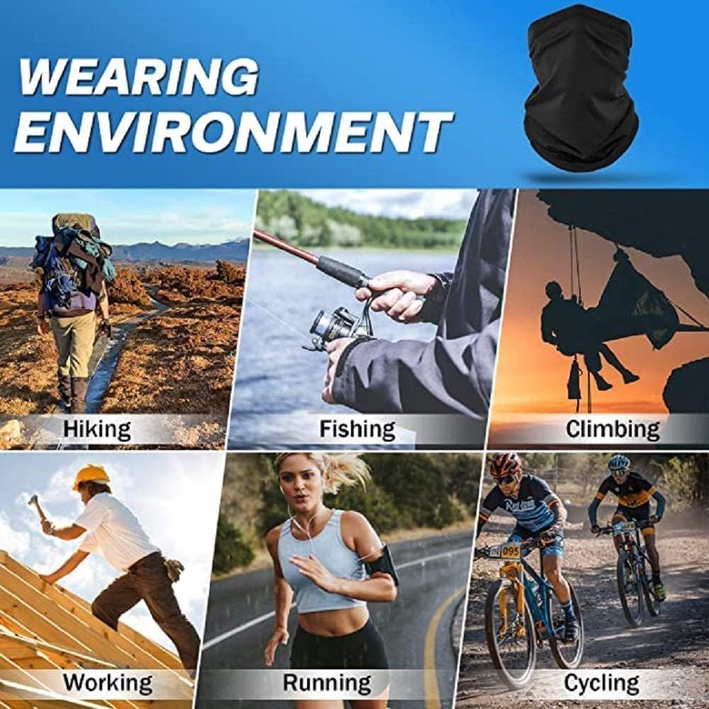 Elasticity UPF 50 Men and Women Half Face Cover