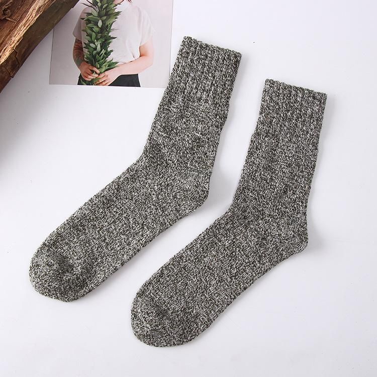 Simple Warm Winter Breathable Men's Sock