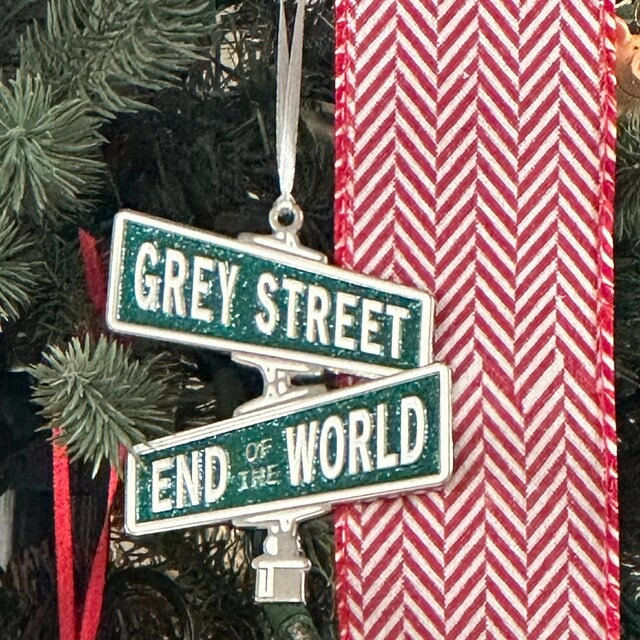 Grey Street Holiday Ornament