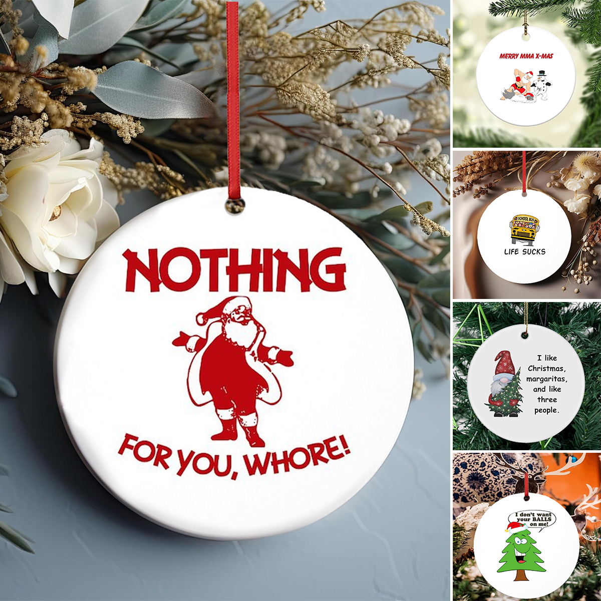 🔥HOT SALE- 49% OFF🔥 Funny Christmas Ornaments
