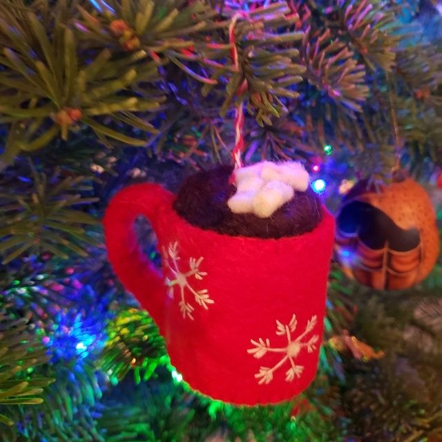 Handmade Christmas Felt Ornament