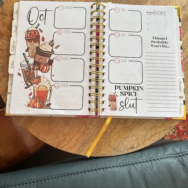 My Fucking Planner Sweary Planner