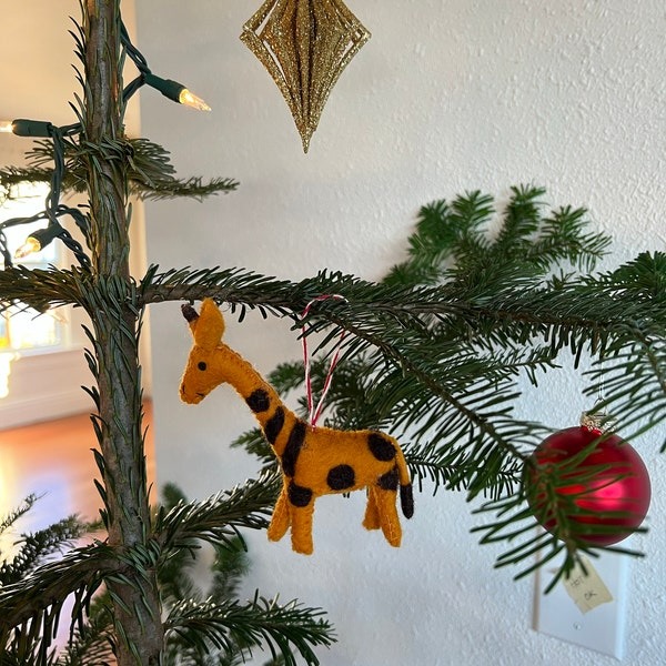 Handmade Felt Christmas Ornaments