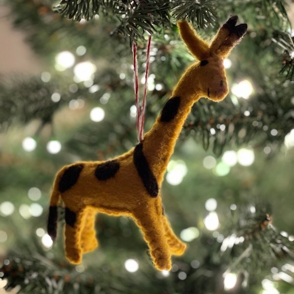 Handmade Felt Christmas Ornaments