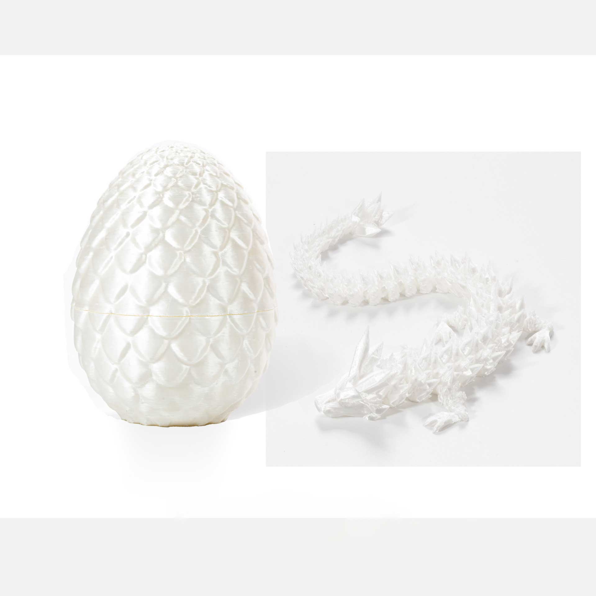 🐉3D-Printed Articulated Crystal Dragon