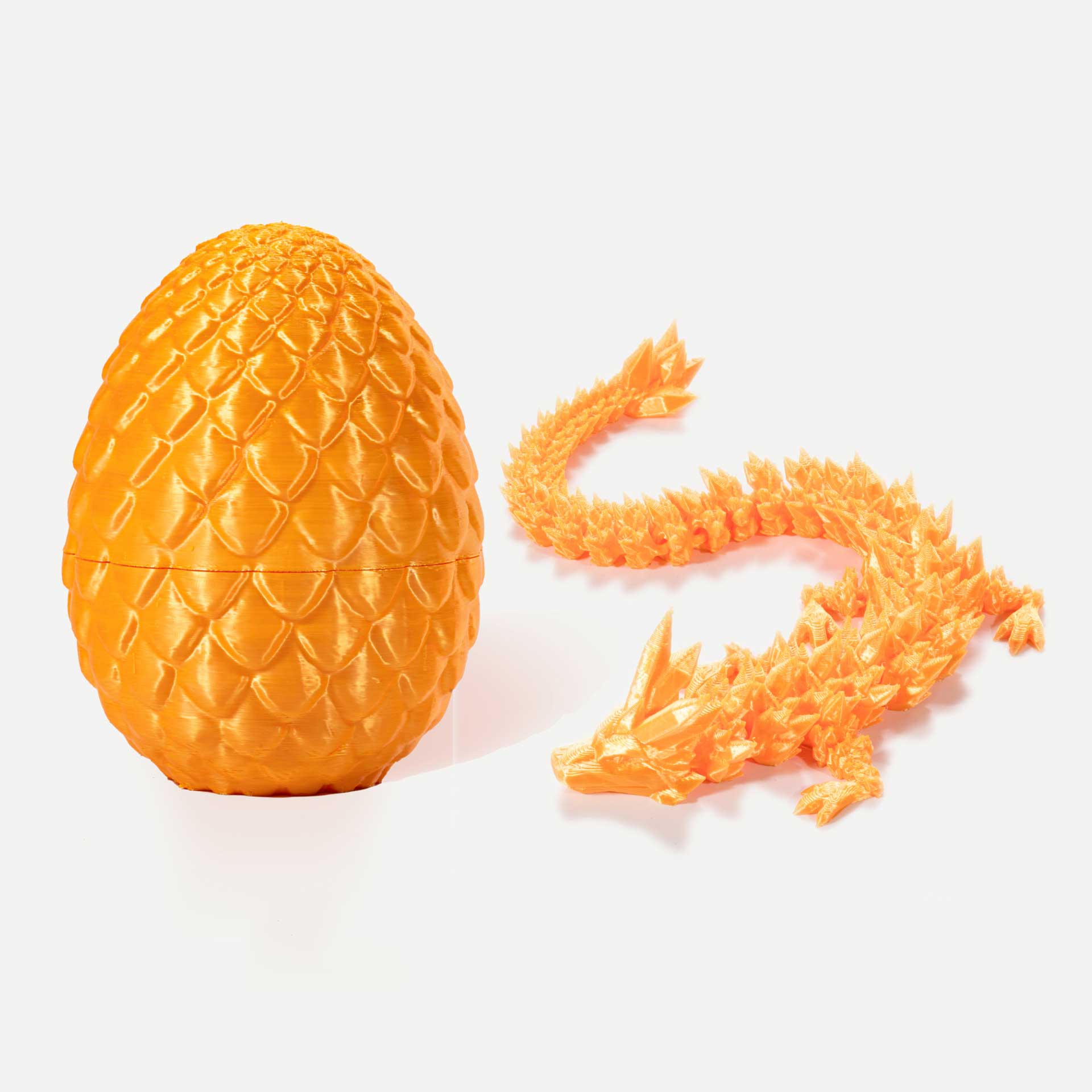 🐉3D-Printed Articulated Crystal Dragon