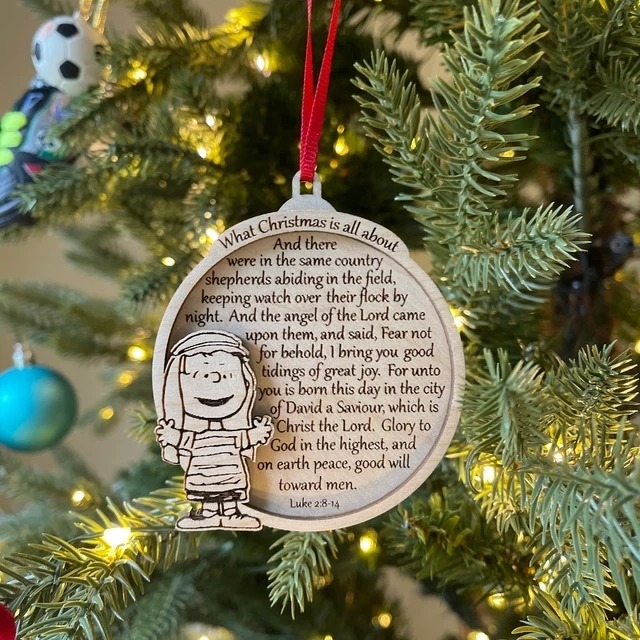 Cute Wood Ornament - What Christmas is all About