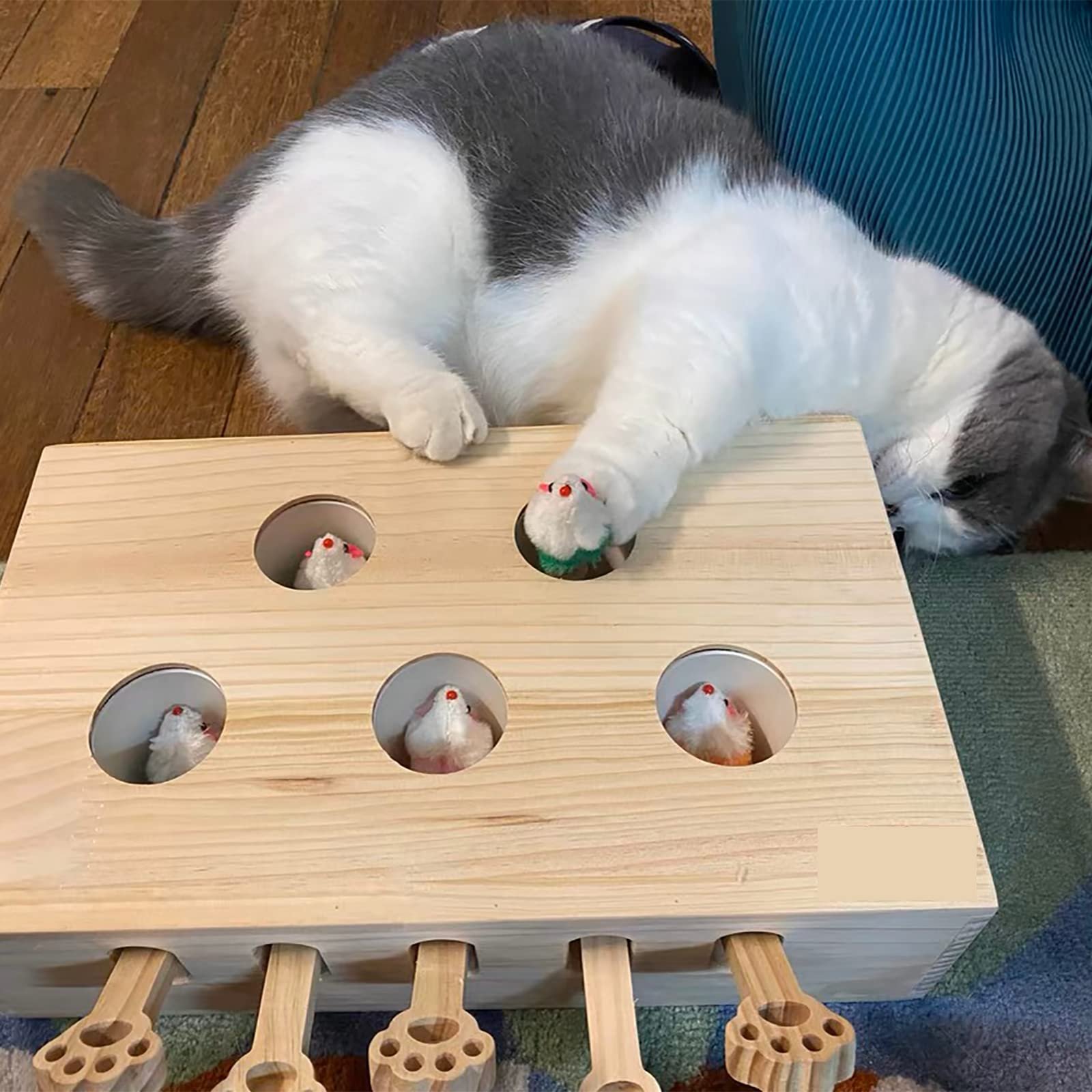 Handmade Cat Box Toy