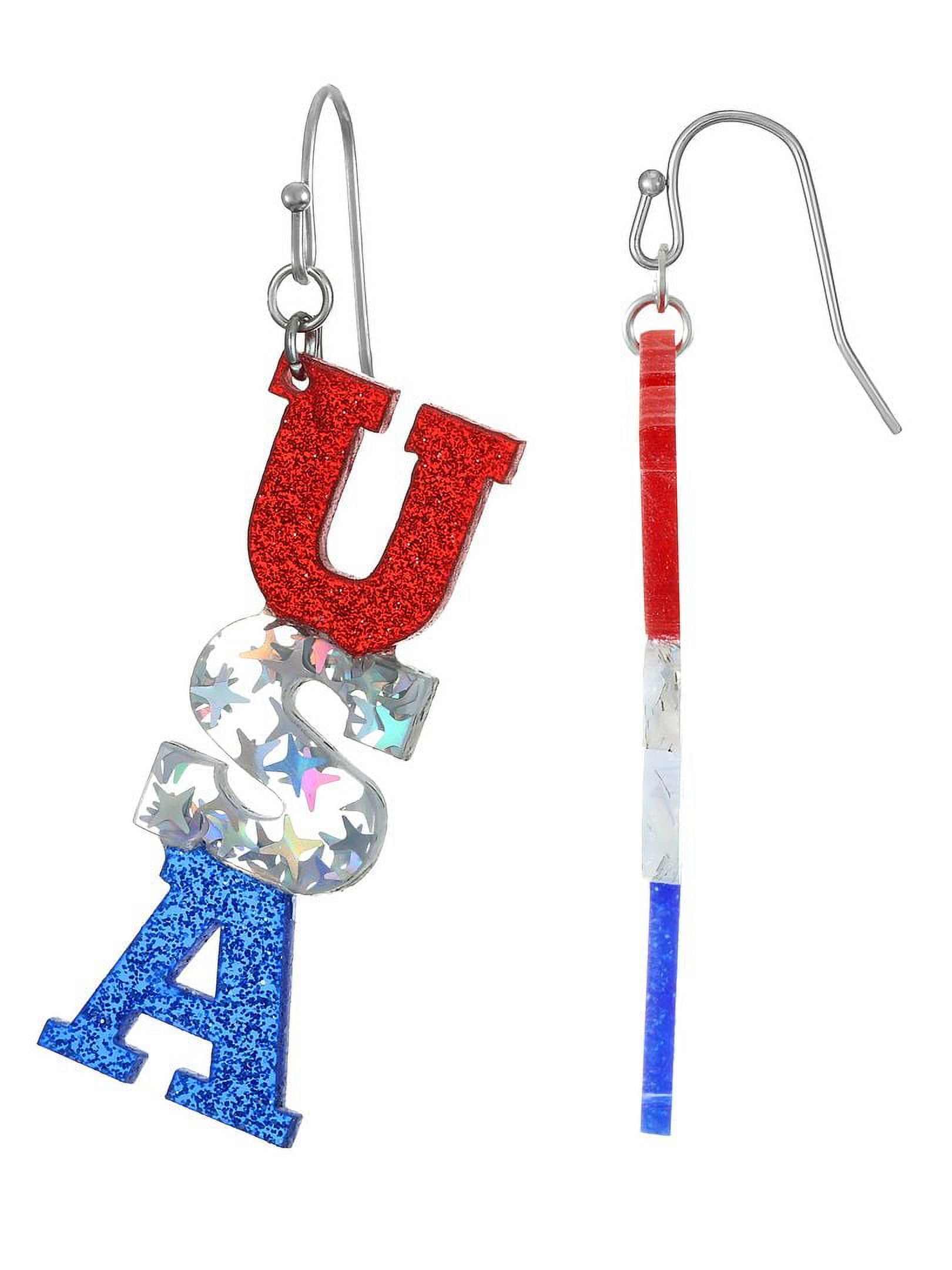 Way to Celebrate Americana USA Earring