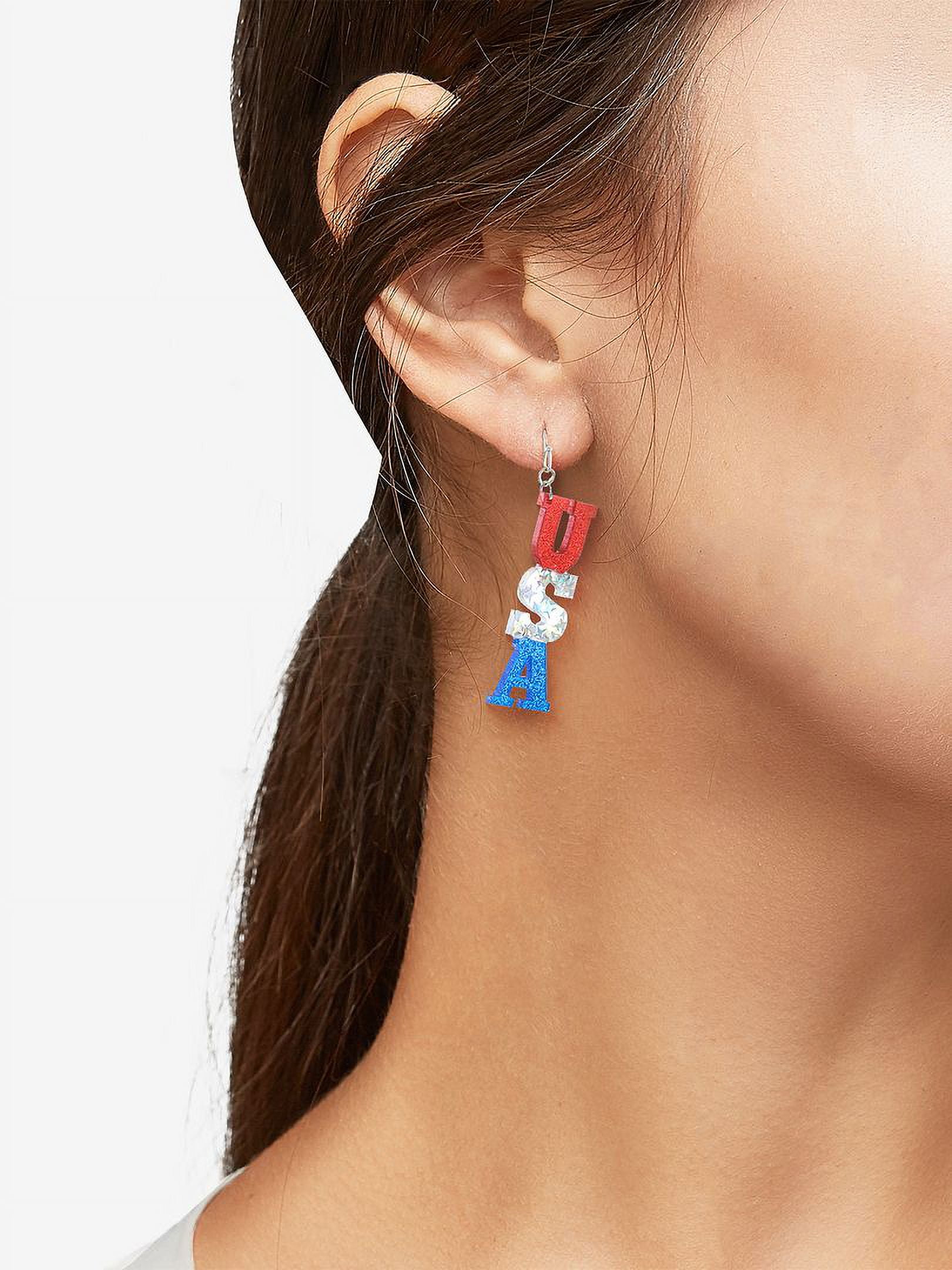 Way to Celebrate Americana USA Earring