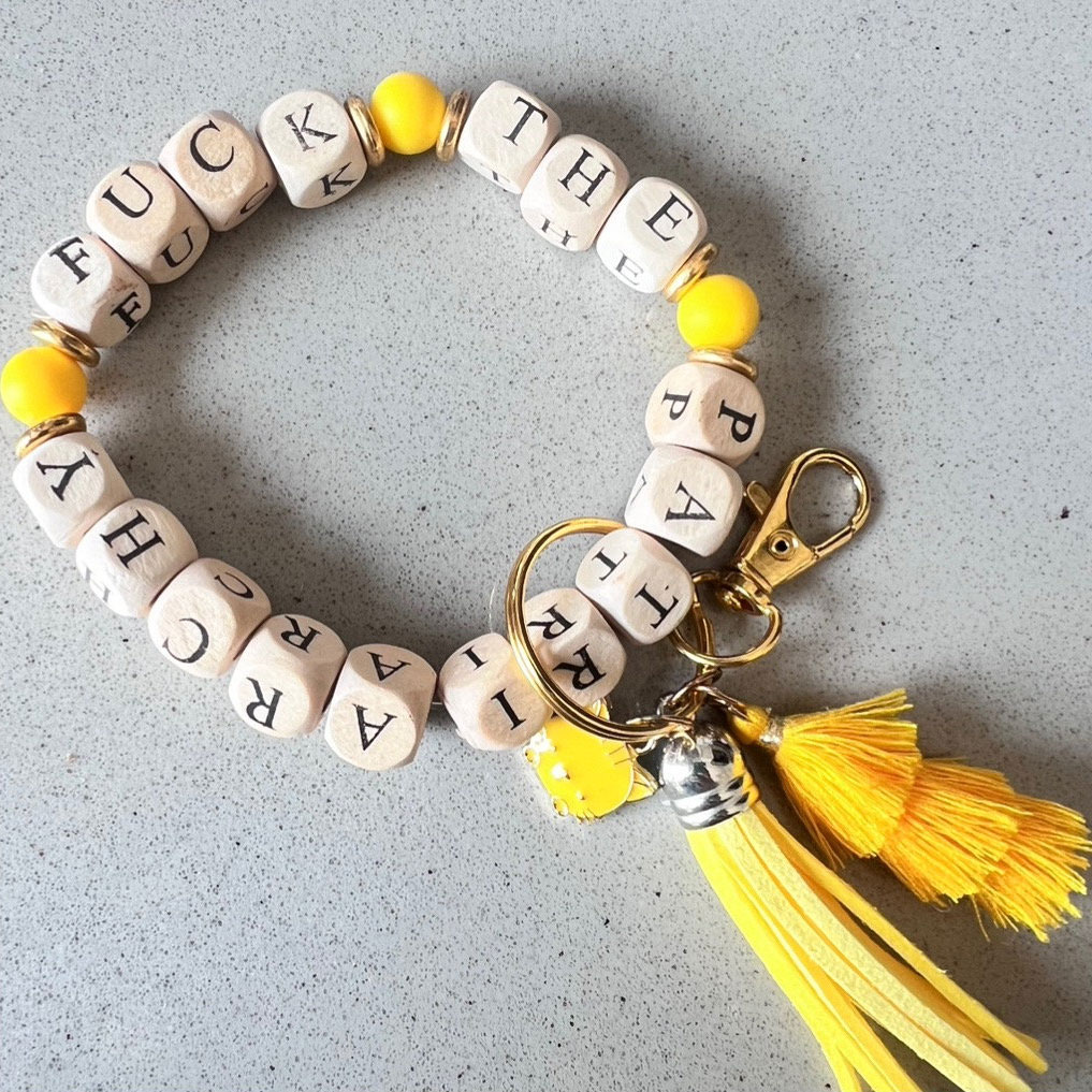 F*ck the Patriarchy Keychain