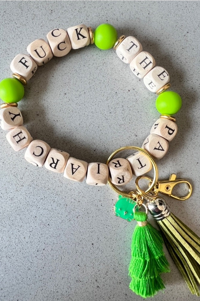 F*ck the Patriarchy Keychain