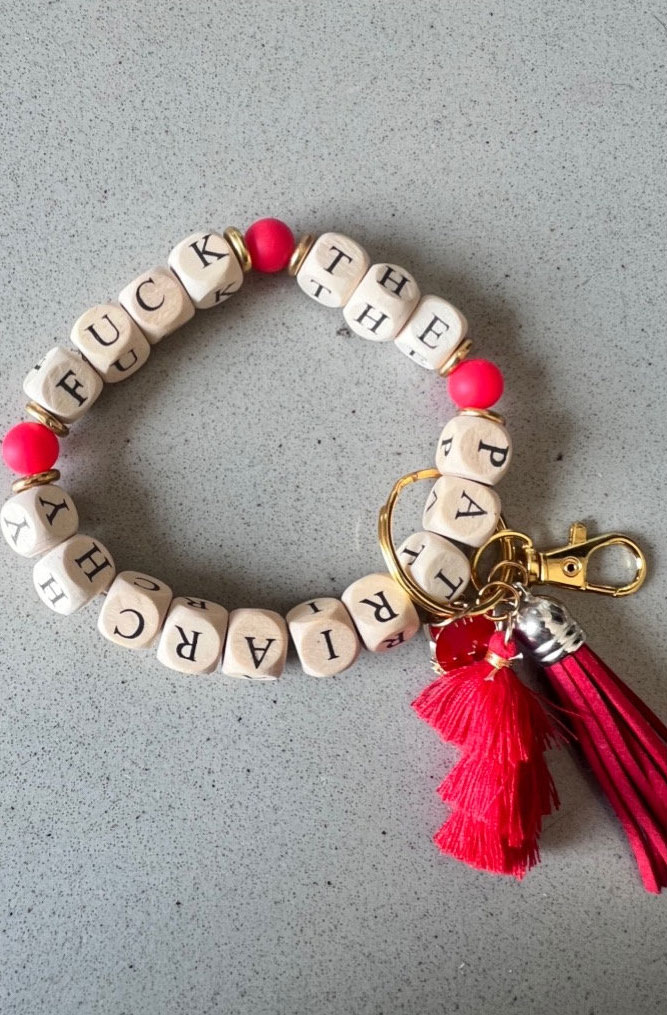 F*ck the Patriarchy Keychain