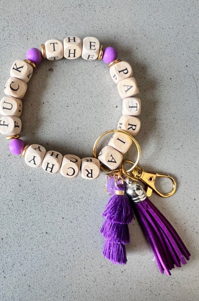 F*ck the Patriarchy Keychain