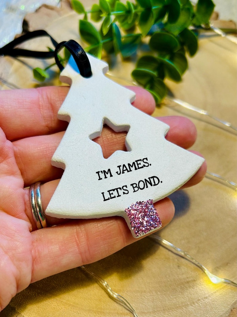 Cute and Humorous Gifts-🥰JAMES Christmas Ornaments