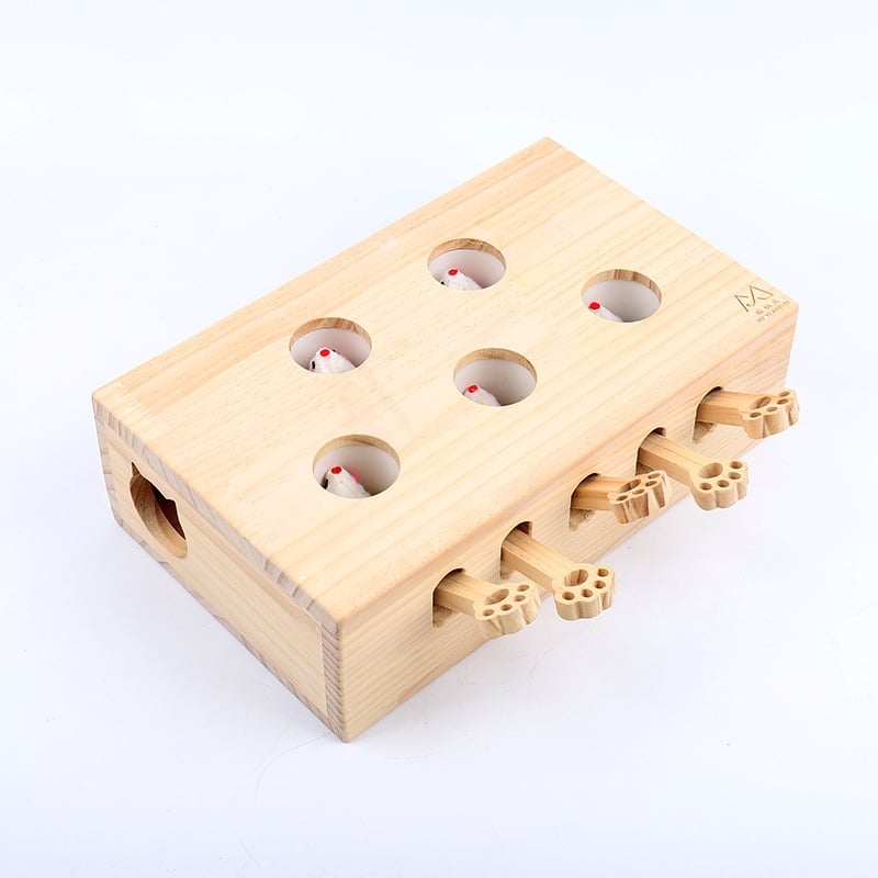 Handmade Cat Box Toy