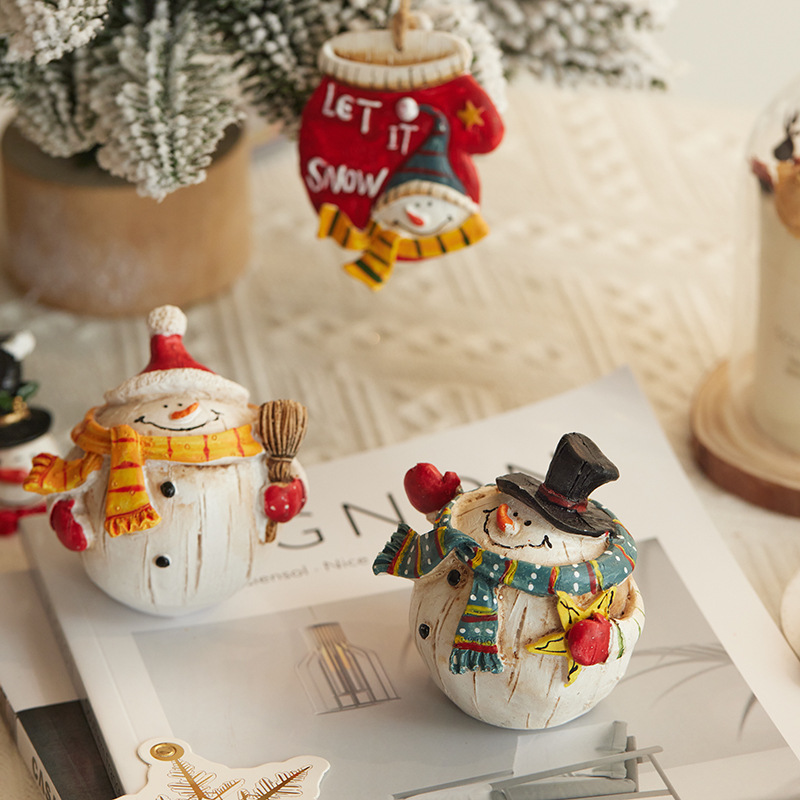 ☃️Christmas Resin Snowman Ornament