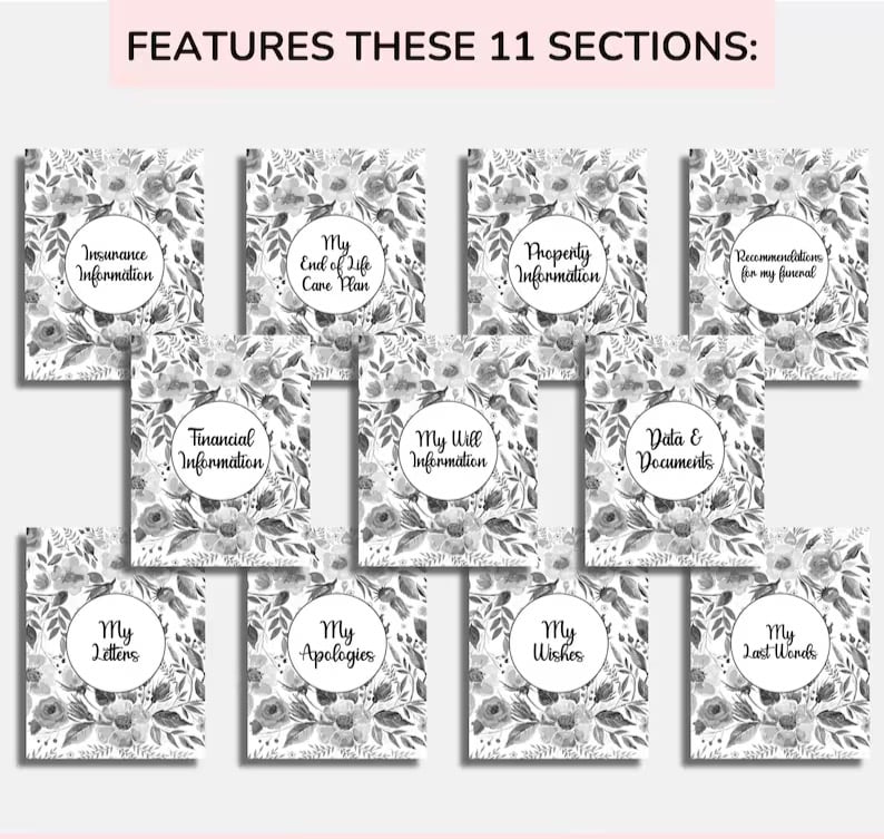 Fuck I'm Dead. End Of Life Planner🔥BUY 2 FREE SHIPPING