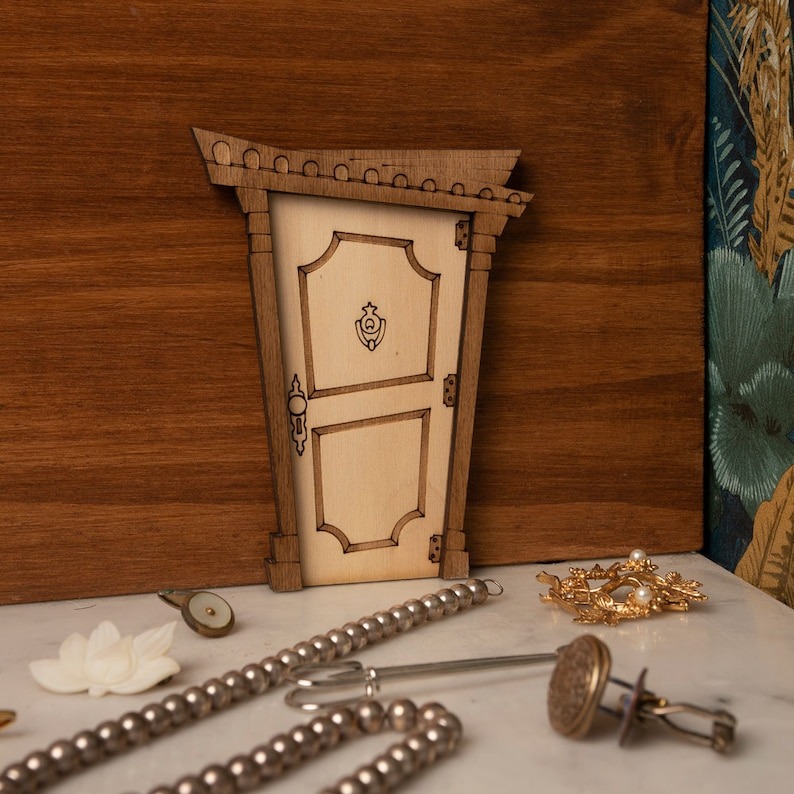 Wall decoration door miniature mini hole