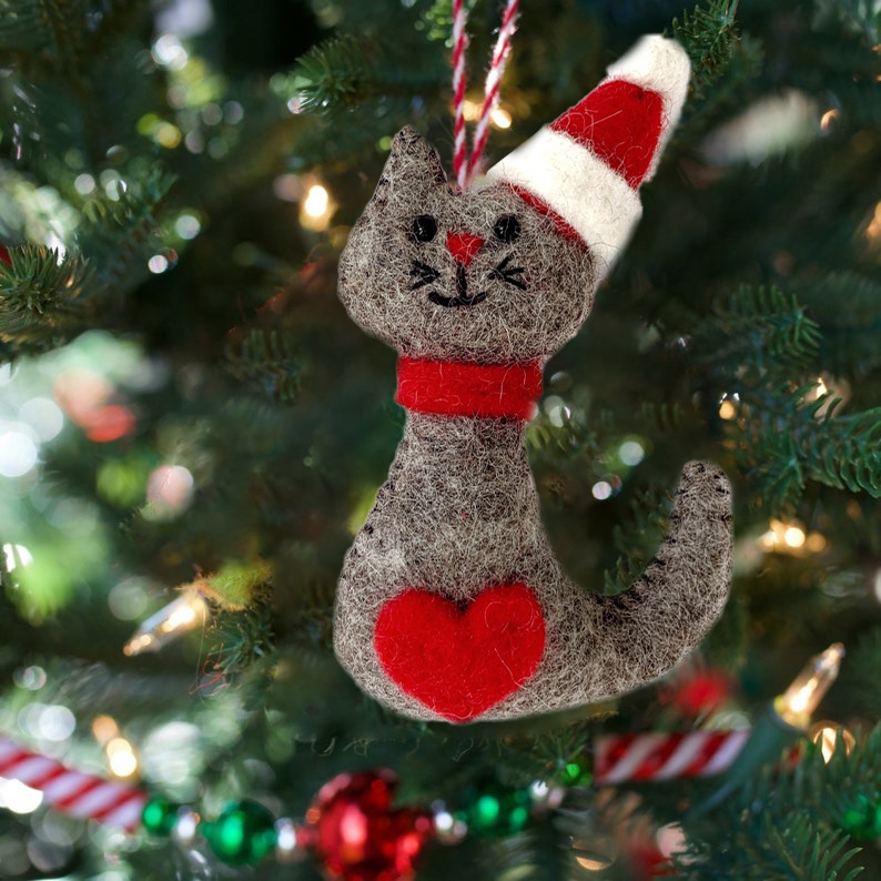 Handmade Christmas Felt Ornament