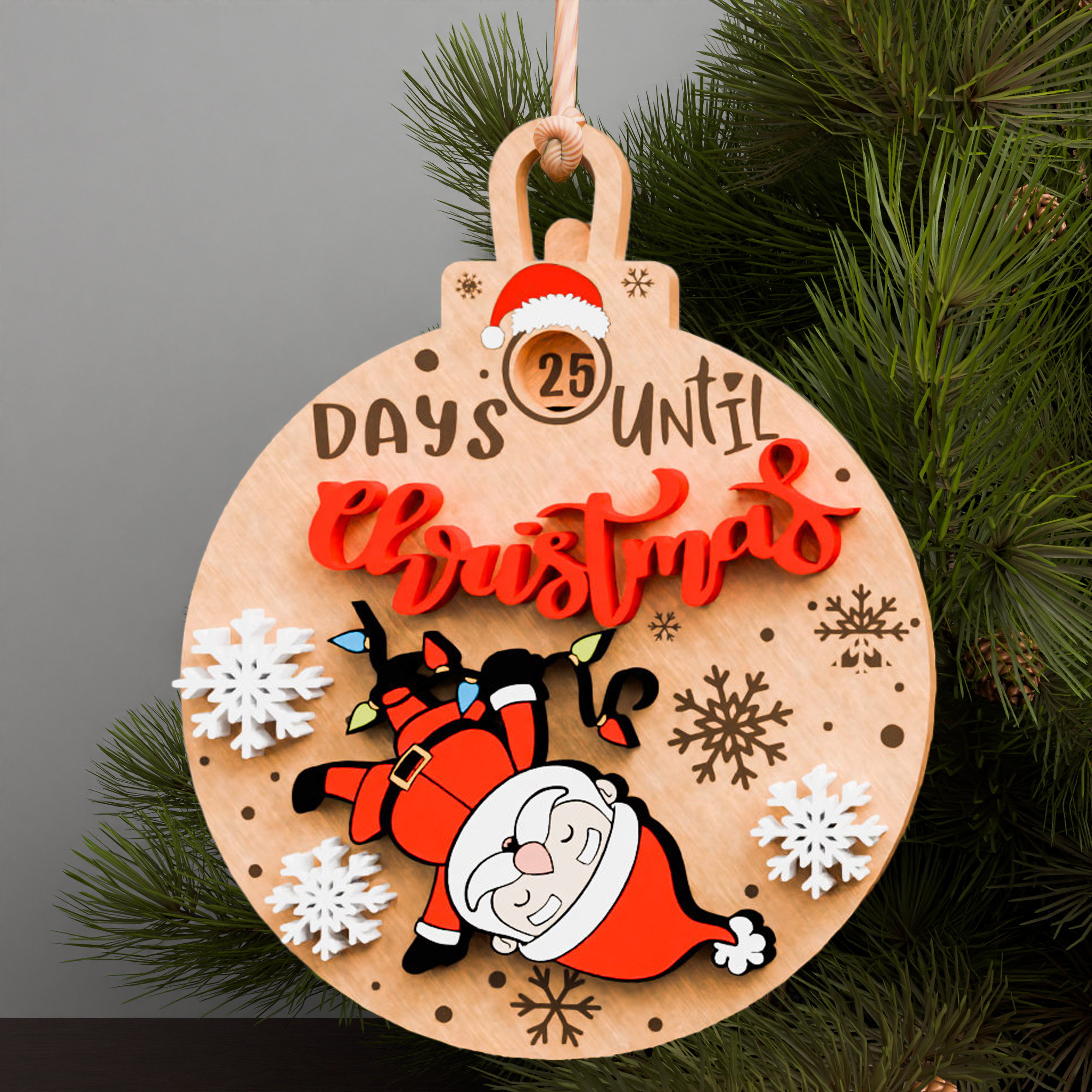 Christmas Countdown Onaments
