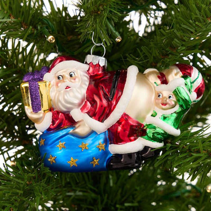 🔥Hot Sale 50% OFF - 🤣Funny Claus Christmas Ornament(6)