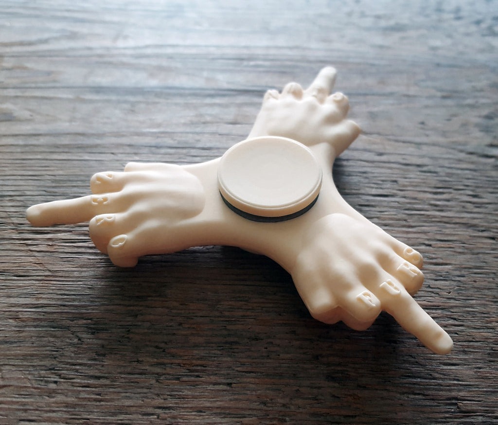 ZERO FUCKS GIVEN FIDGET SPINNER/DESK TOY
