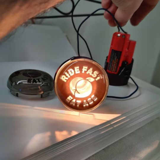 Funny Motorcycle Lens Cover ( 1 pair )