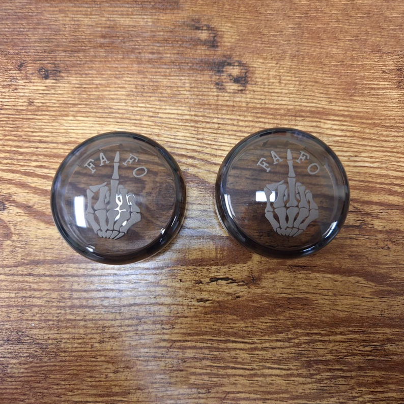 Funny Motorcycle Lens Cover ( 1 pair )