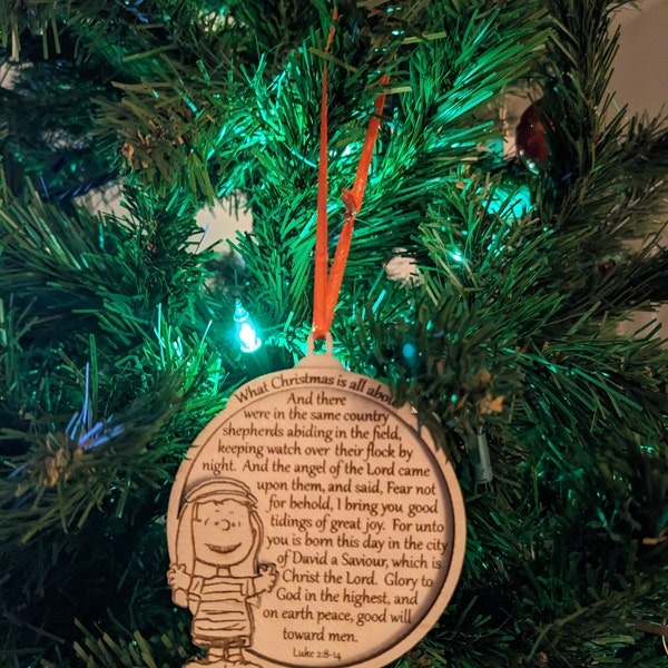 Cute Wood Ornament - What Christmas is all About