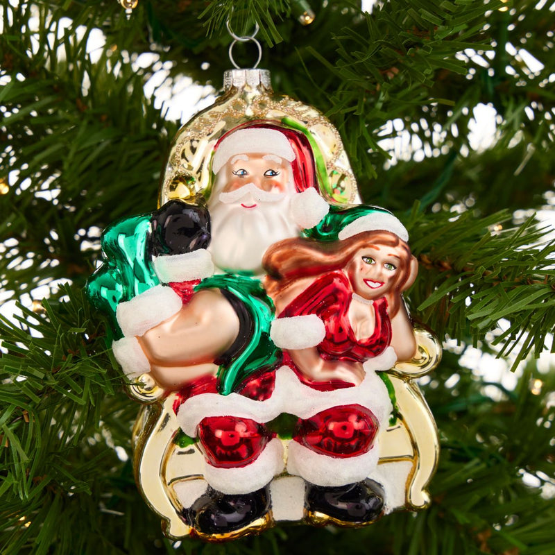 🔥Hot Sale 50% OFF - 🤣Funny Claus Christmas Ornament(6)