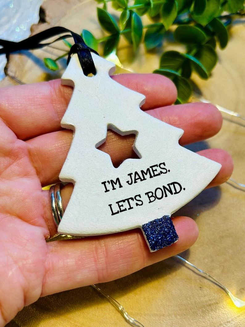 Cute and Humorous Gifts-🥰JAMES Christmas Ornaments