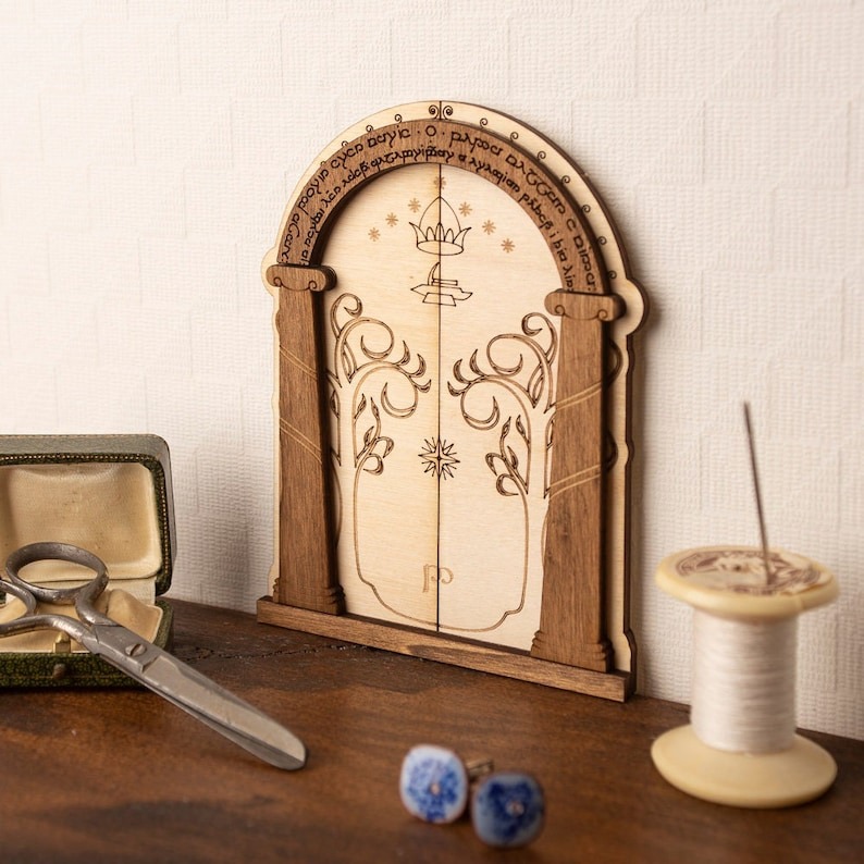Wall decoration door miniature mini hole
