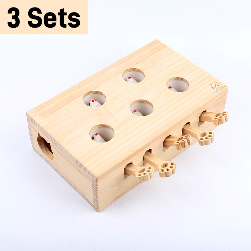 Handmade Cat Box Toy