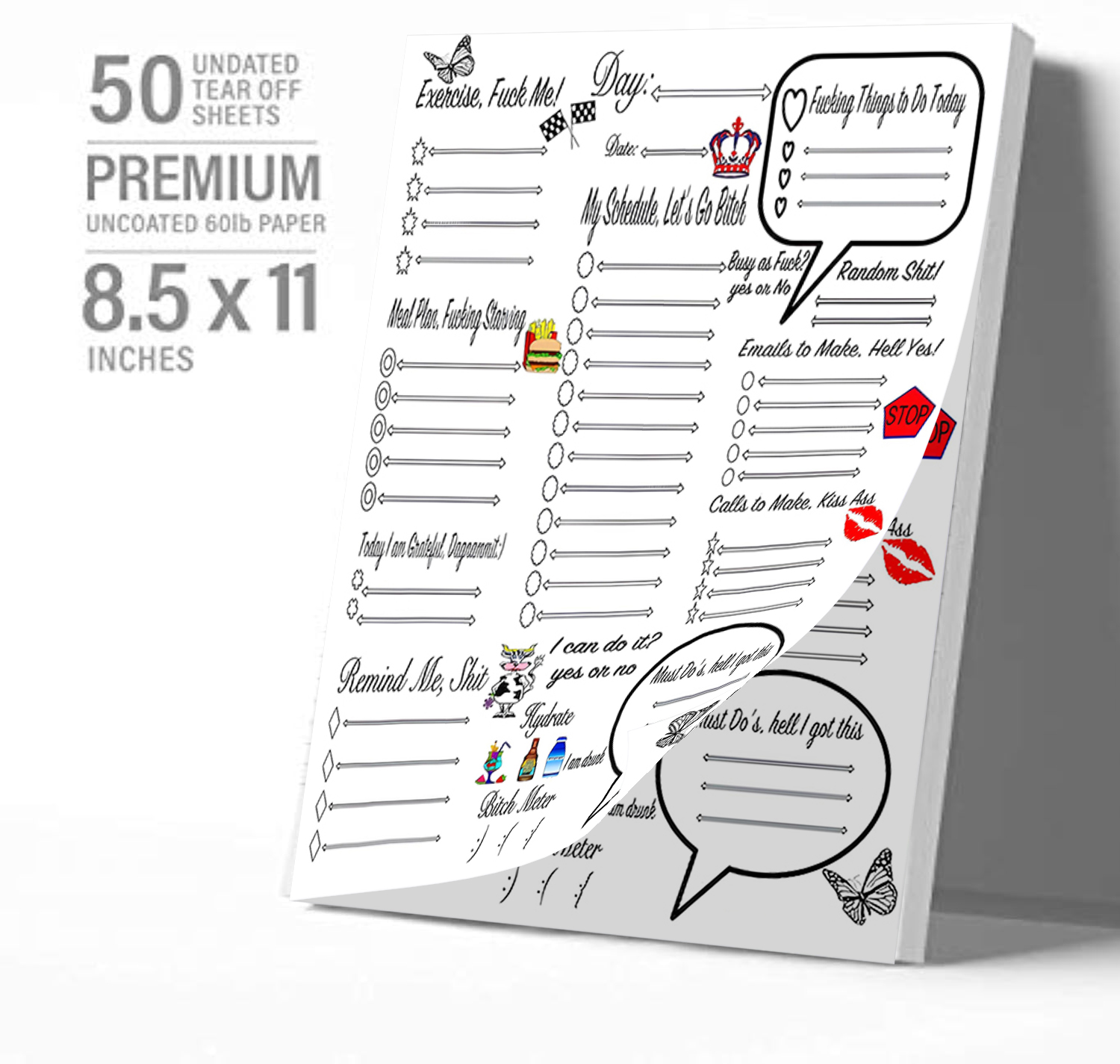 Swear Words Daily Planner