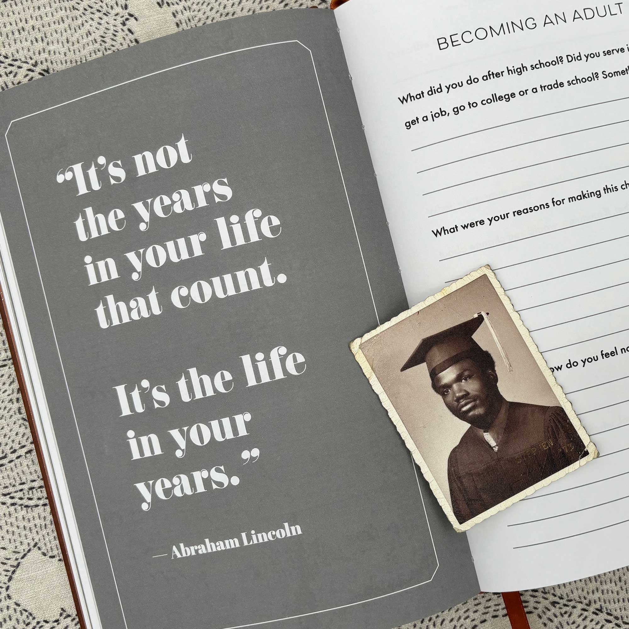 👨‍👦Dad. I Want to Hear Your Story Heirloom Edition