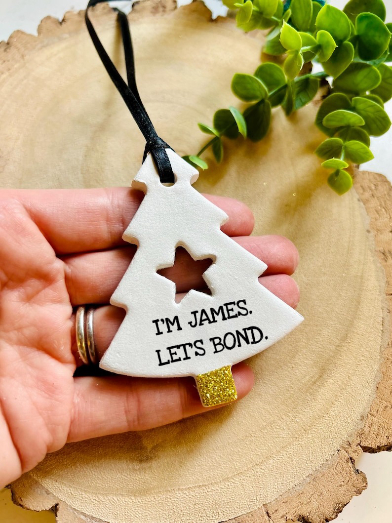 Cute and Humorous Gifts-🥰JAMES Christmas Ornaments