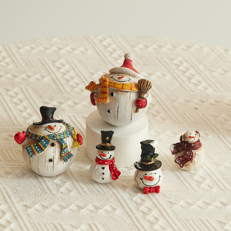 ☃️Christmas Resin Snowman Ornament